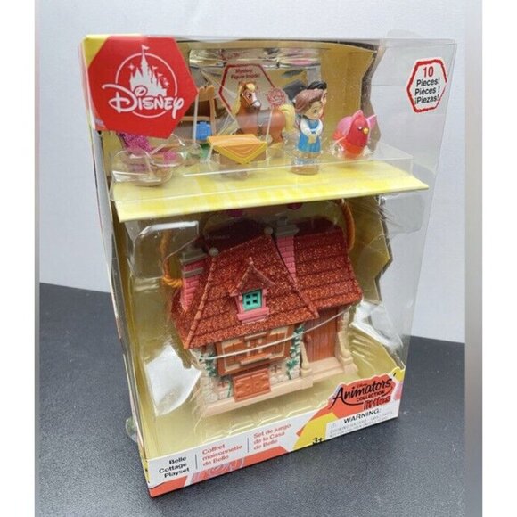 Disney Animators' Collection Littles Belle Cottage Playset - Picture 6 of 7